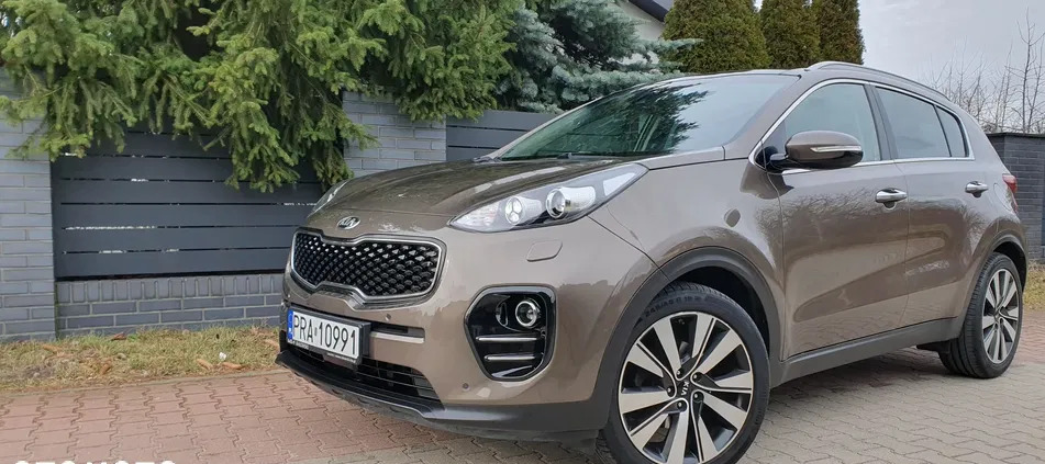 kia wielkopolskie Kia Sportage cena 69900 przebieg: 115700, rok produkcji 2016 z Leszno